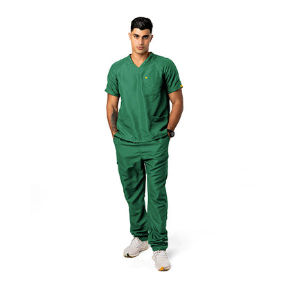 Uniforme Caballero Esencial Cuello V Pantalón Clasico